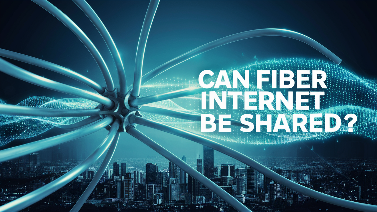 Can fiber internet be shared?