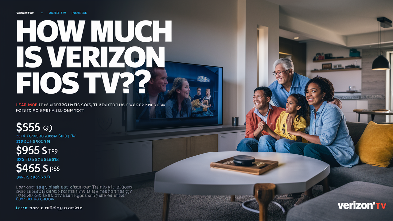 How Much is Verizon Fios TV?