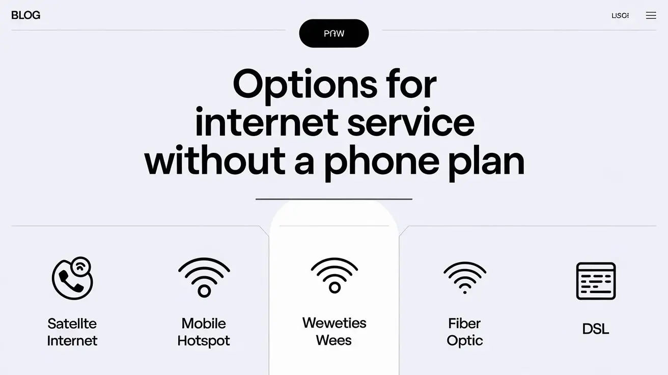 Internet Without Phone