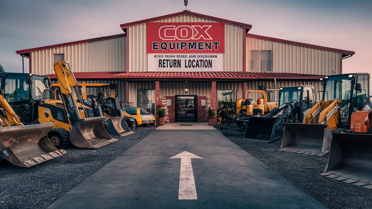 Return Cox equipment